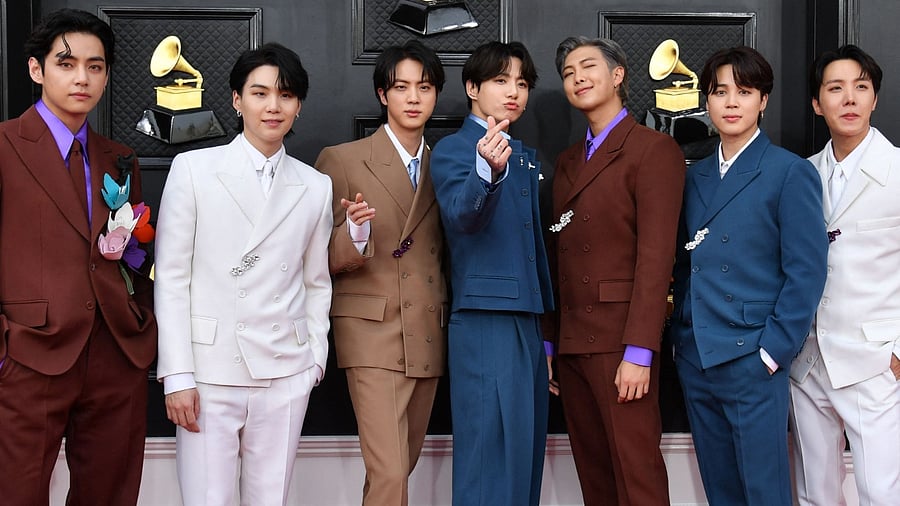 BTS members J-Hope, Jimin, Jin, Jungkook, RM, Suga and V. Credit: AFP File Photo