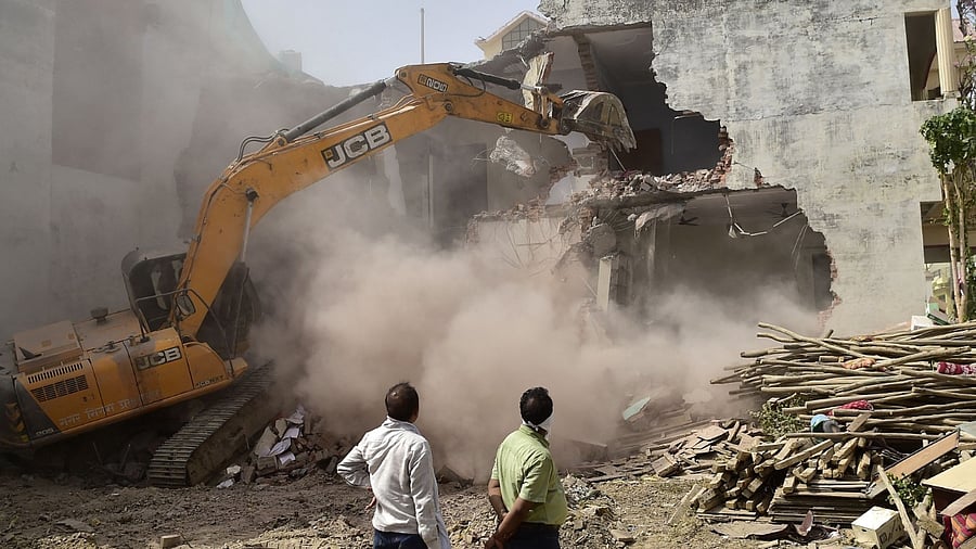 Cleaning the Augean stables of planning departments of municipal bodies has been beyond the ken of governments and city administrations up to now. Credit: AFP Photo