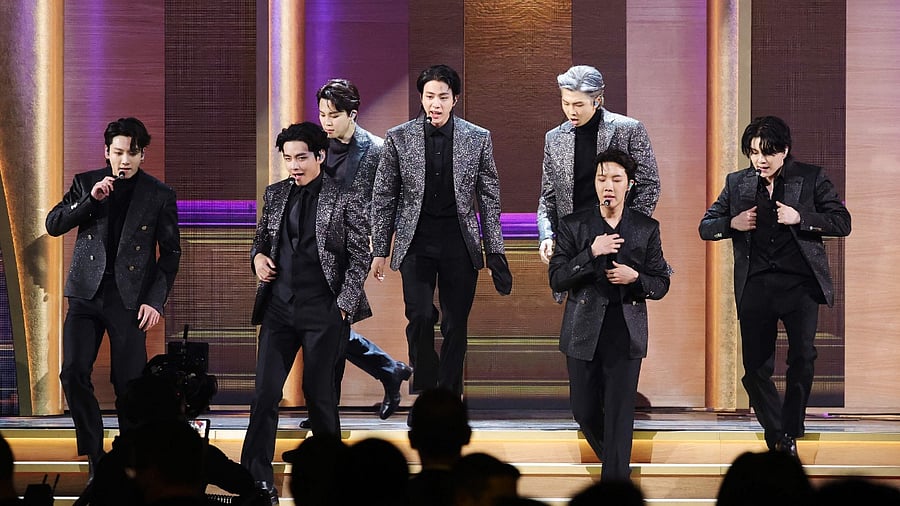 K-pop pioneers BTS. Credit: AFP Photo