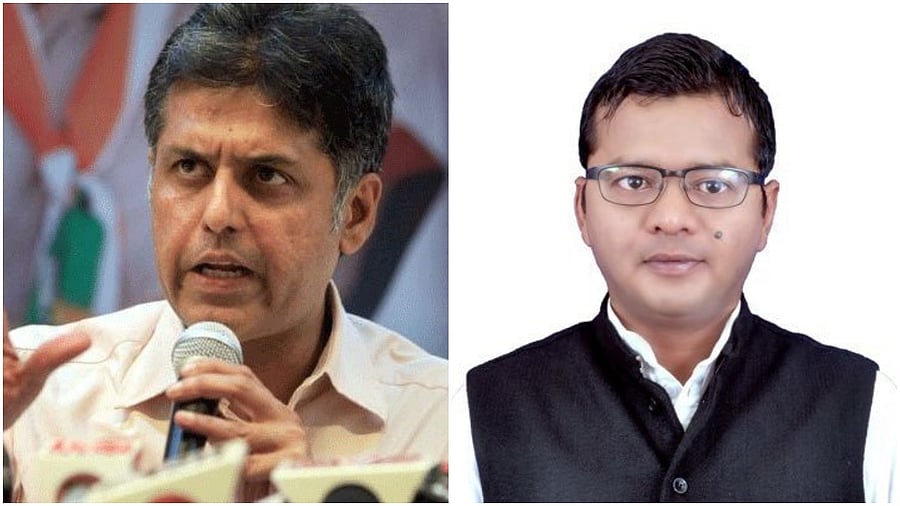 Manish Tewari and Saptagiri Ulaka file photos. Credit: PTI Photo/Twitter