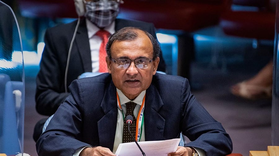 India’s Permanent Representative to the UN Ambassador T S Tirumurti. Credit: PTI file photo