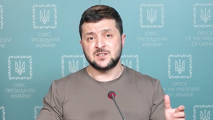 Volodymyr Zelenskyy. Credit: AP/PTI file photo