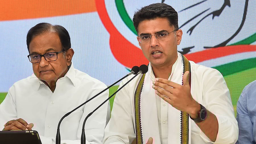 Senior Congress leader Sachin Pilot. Credit: PTI Photo