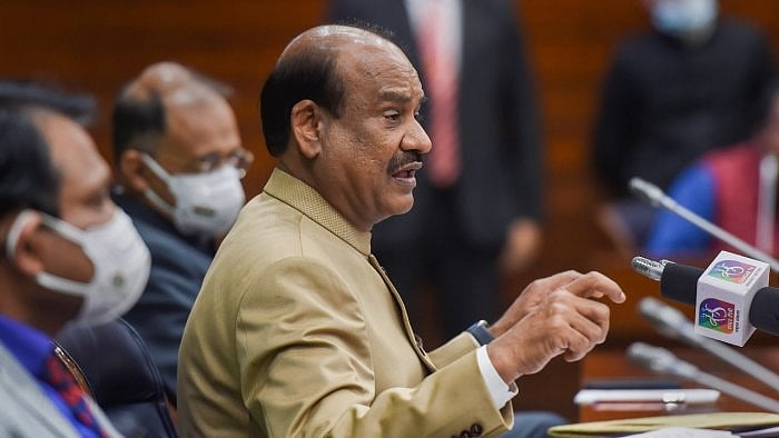Lok Sabha Speaker Om Birla. Credit: PTI Photo