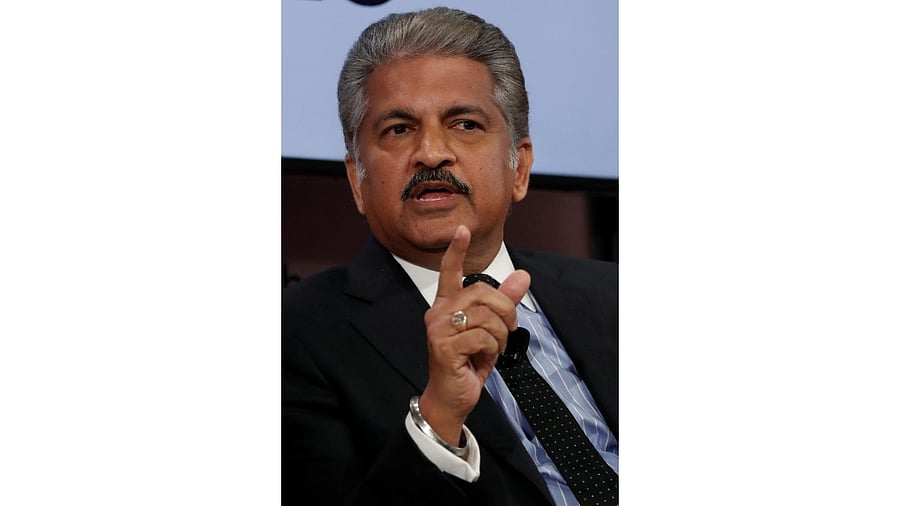 Mahindra Group Chairman Anand Mahindra. Credit: PTI Photo