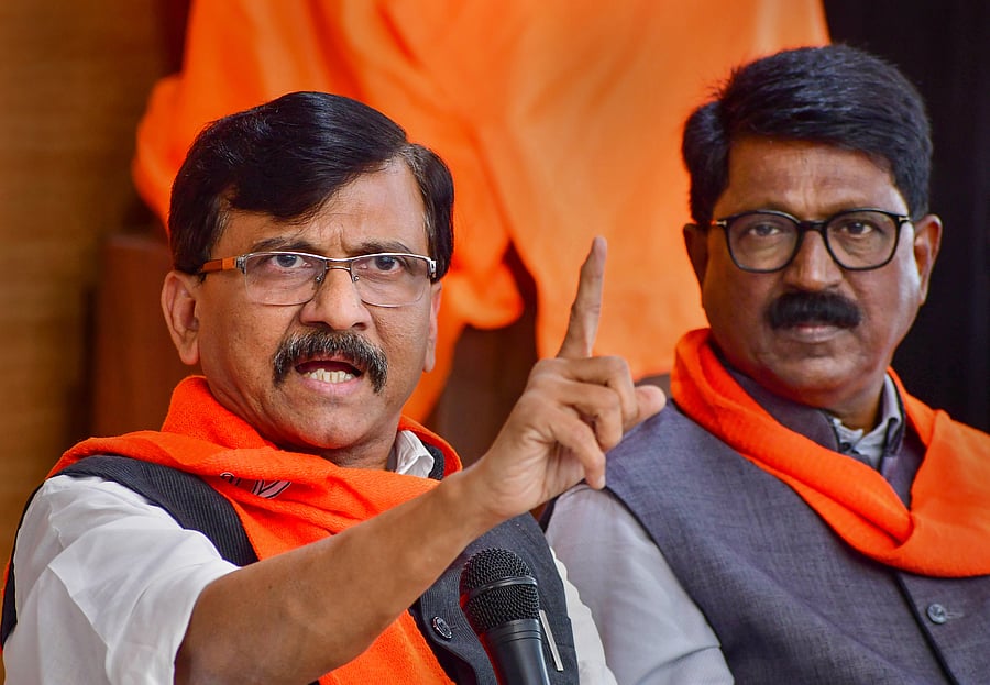 Shiv Sena leader Sanjay Raut. Credit: PTI Photo
