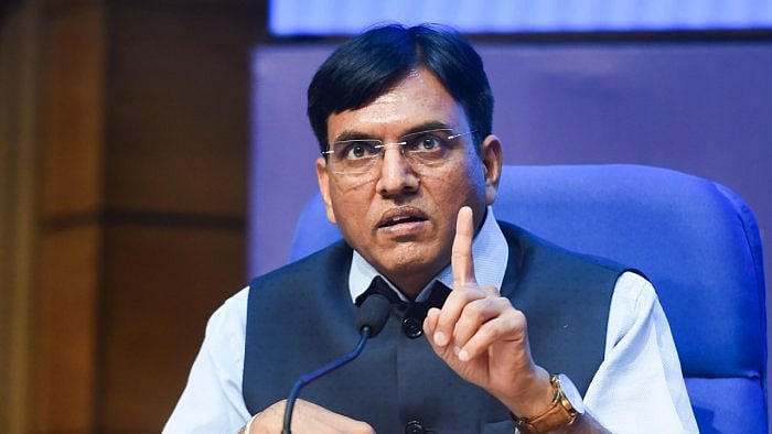 Union Minister of Health and Family Welfare Mansukh Mandaviya. Credit: PTI Photo