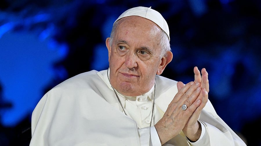 Pope Francis has compared having an abortion to "hiring a hit man" to eliminate a problematic person. Credit: Reuters Photo