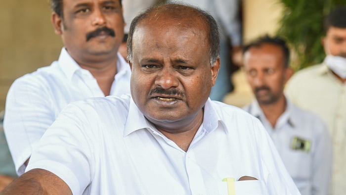 H D Kumaraswamy. Credit: DH Photo