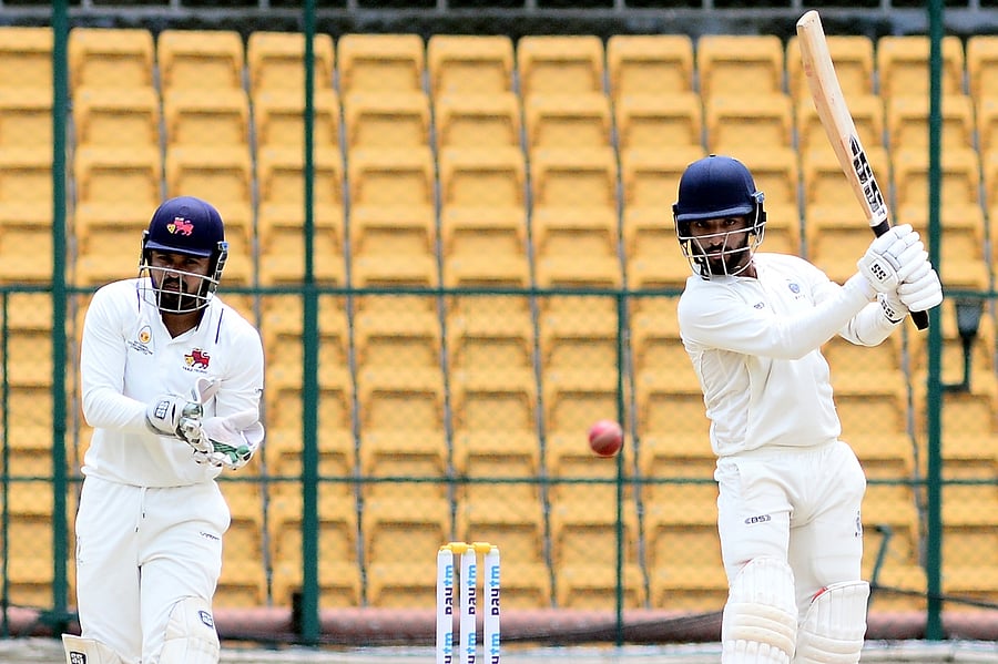 Madhya Pradesh batsman Rajat Patidar. Credit: IANS Photo