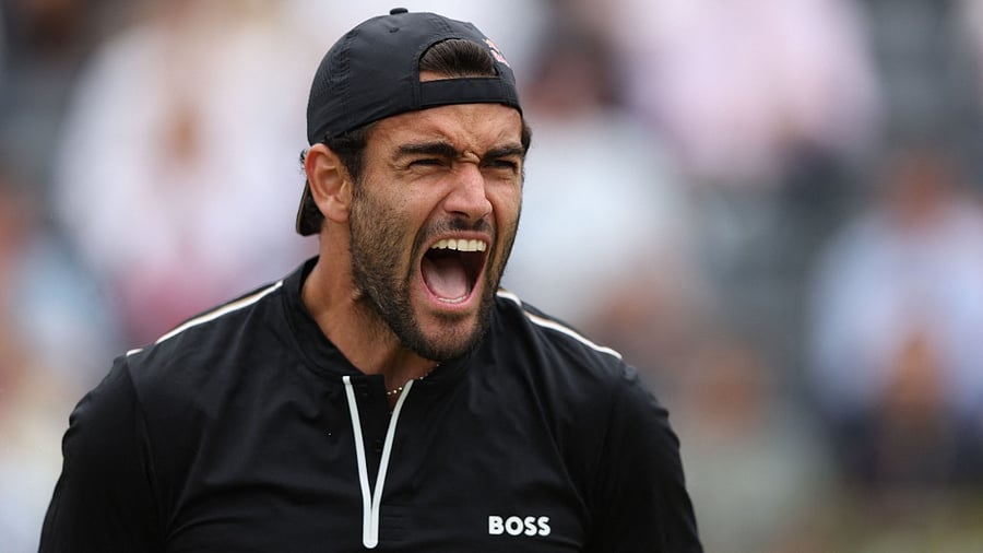 Matteo Berrettini. Credit: AFP Photo
