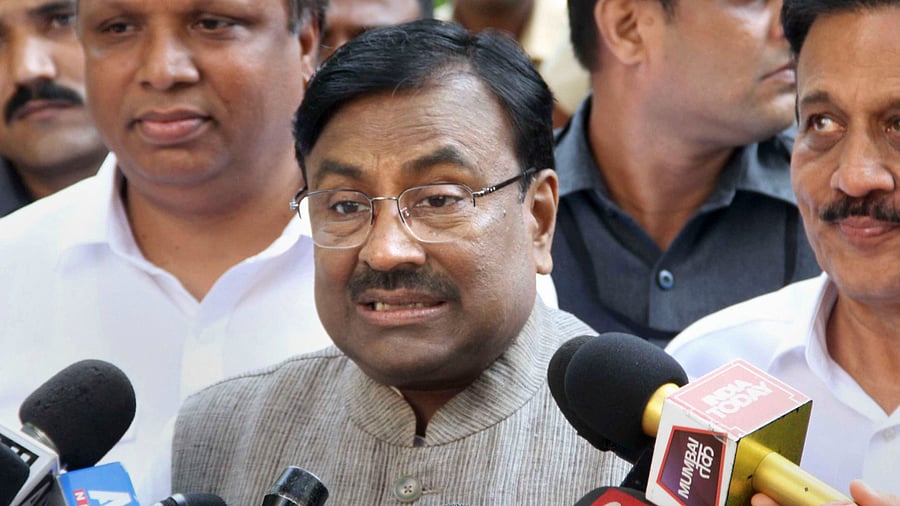 Senior Maharashtra BJP leader Sudhir Mungantiwar. Credit: PTI photo