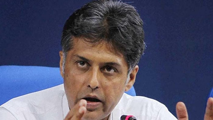 Manish Tewari file photo. Credit: DH Photo