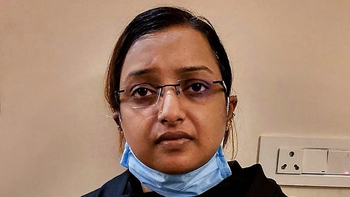 Swapna Suresh. Credit: PTI Photo