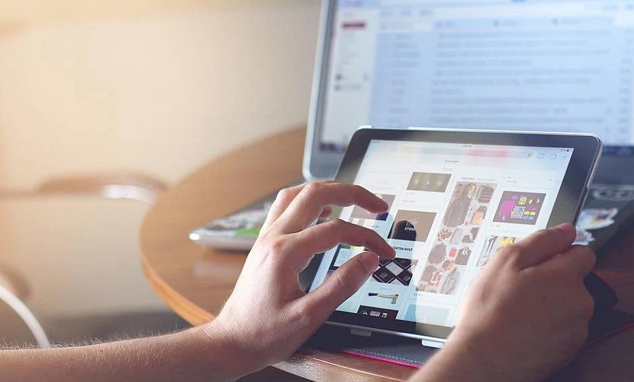 [Representational Image] Tablet is good medium to study online for long hours. Picture Credit: Pixabay