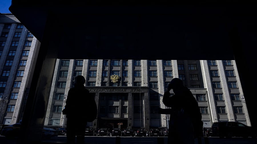 The State Duma in Moscow. Credit: AFP Photo