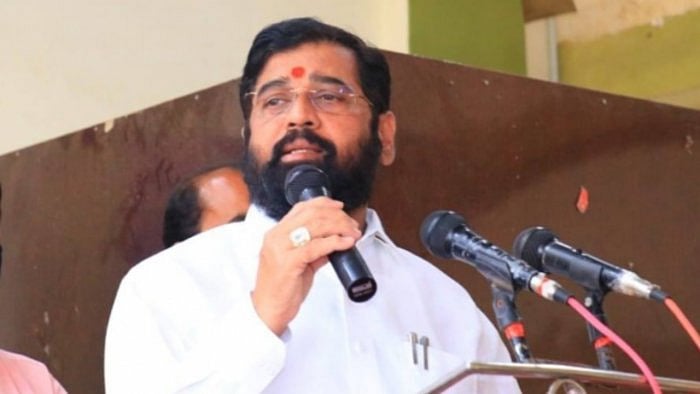Maharashtra Urban Development Minister Eknath Shinde. Credit: Facebook/mieknathshinde.