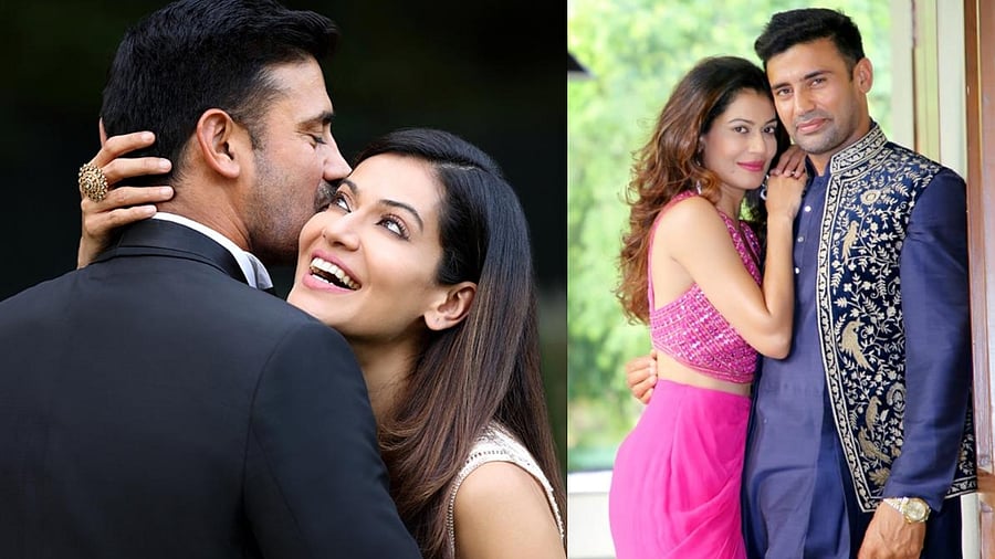 Sangram Singh and Payal Rohatgi during their pre-wedding shoot. Credit: Special Arrangement