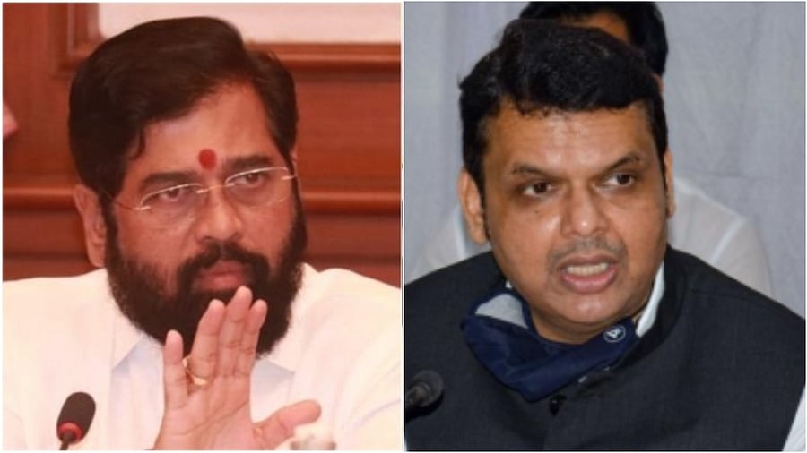 Eknath Shinde and Devendra Fadnavis. Credit: PTI Photos