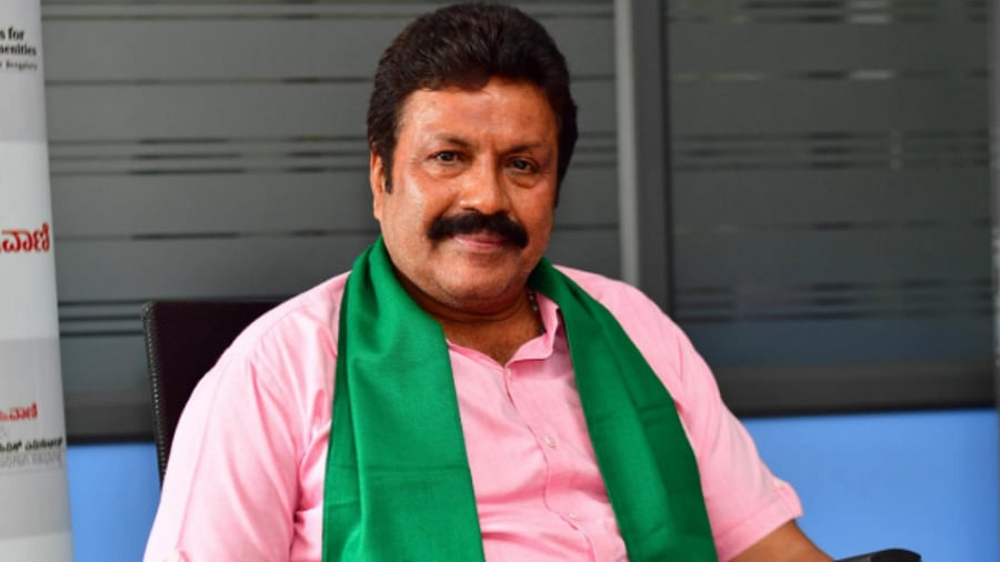 Agriculture Minister BC Patil. Credit: DH