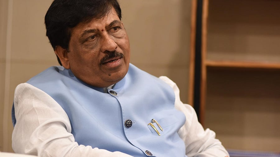 Minister for Large and Medium Industries Murugesh R Nirani. Credit: DH File Photo