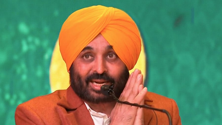 Punjab Chief Minister Bhagwant Mann. Credit: PTI Photo