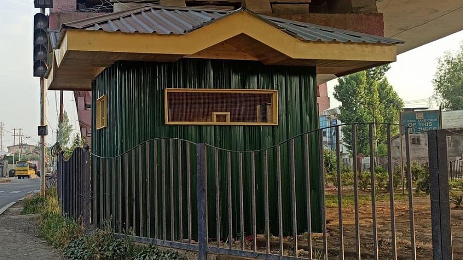 One of the bunkers installed in the city. Credit: Special arrangement