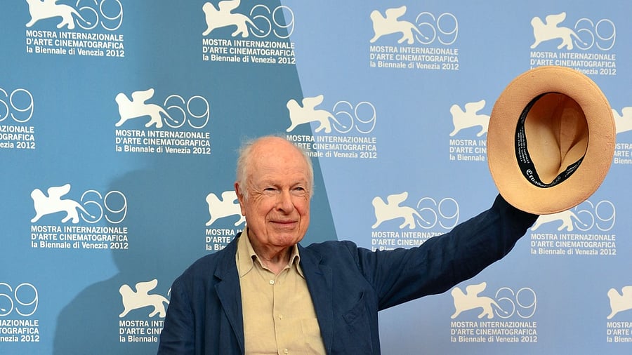 Peter Brook. Credit: AFP Photo