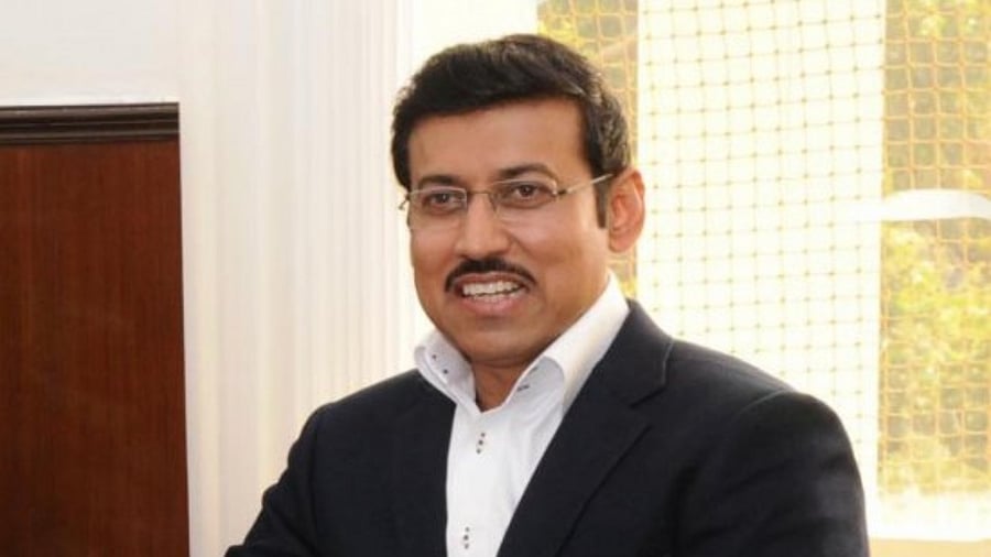 Rajyavardhan Rathore. Credit: PTI Photo