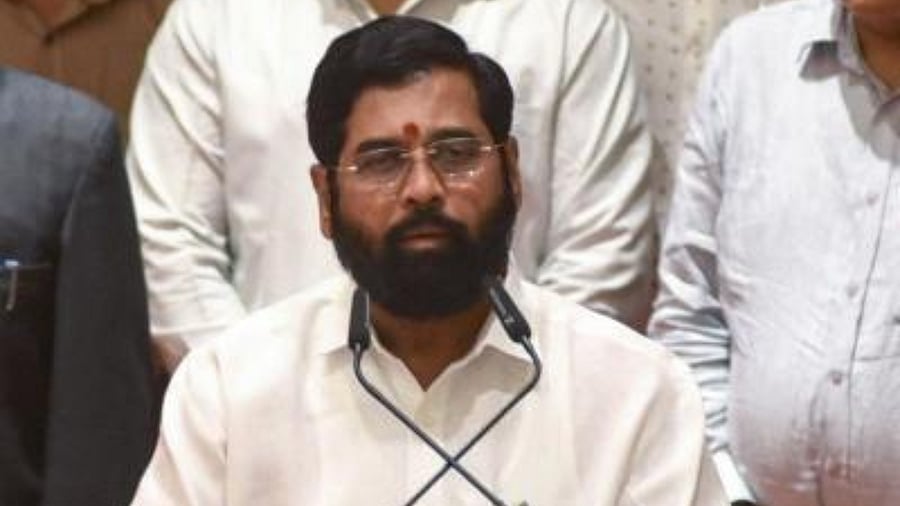 Chief Minister Eknath Shinde. Credit: PTI Photo