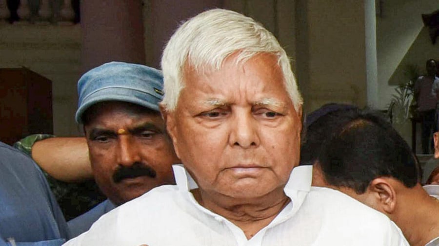 Rashtriya Janata Dal president and former Chief Minister Lalu Prasad. Credit: PTI Photo
