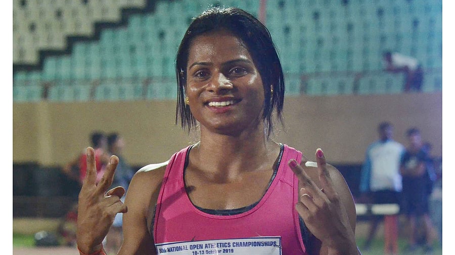Olympian Dutee Chand. Credit: PTI Photo