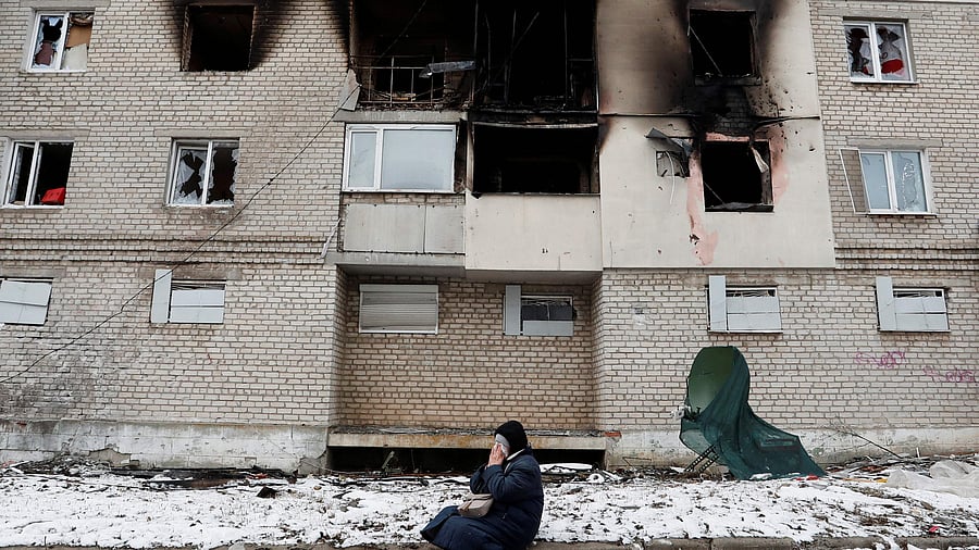 Nearly five months of war has damaged crucial infrastructure — factories, airports, railway stations — and obliterated residential buildings, schools, hospitals, churches and shopping malls. And the bombs continue to fall. Credit: Reuters Photo