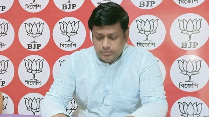 Bengal BJP president Sukanta Majumdar. Credit: Twitter/@DrSukantaBJP