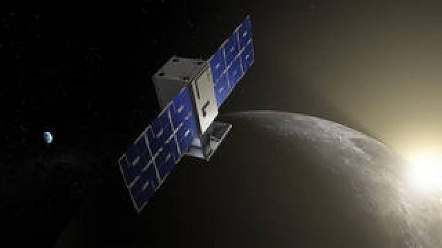 It will take another four months for the satellite to reach the moon, as it cruises along using minimal energy. Credit: IANS Photo