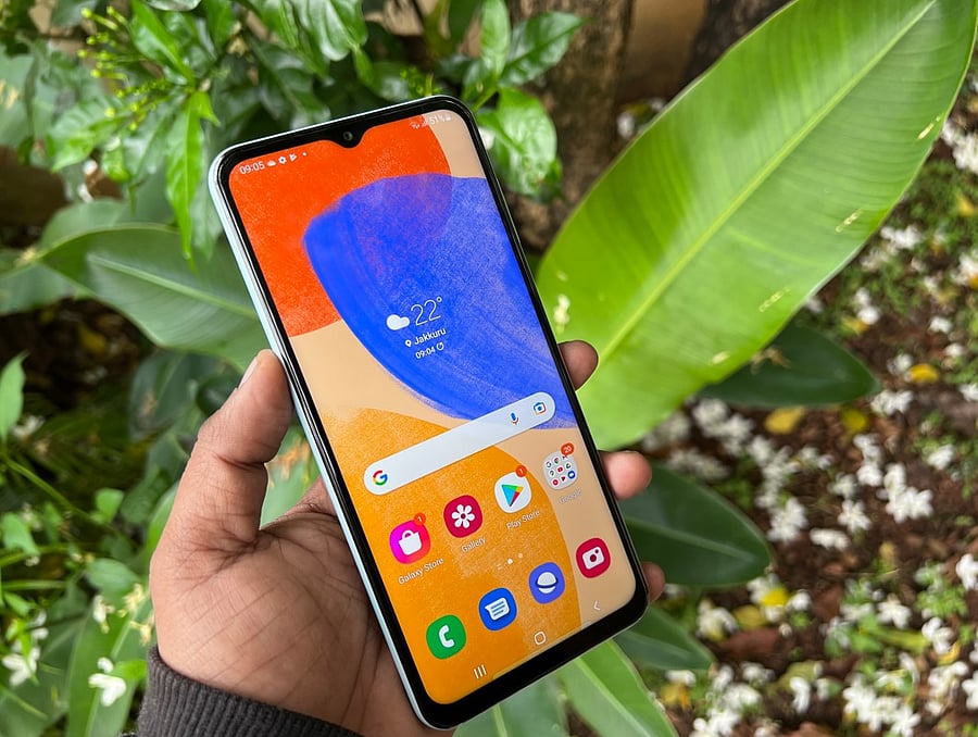 Samsung Galaxy F13. Credit: DH Photo/KVN Rohit