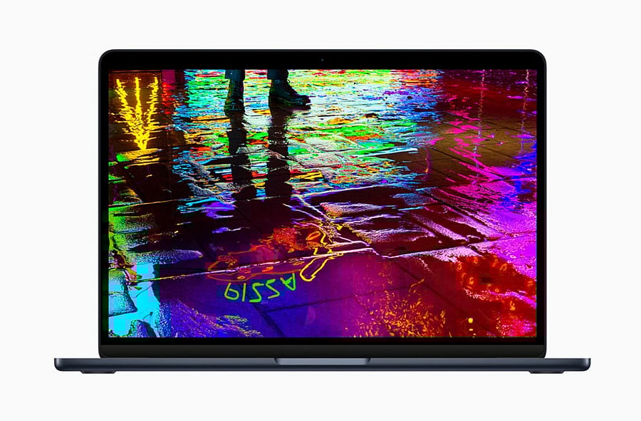 The new MacBook Air with M2 silicon. Credit: Apple