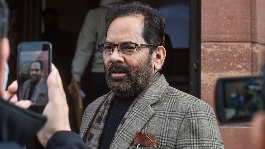 Mukhtar Abbas Naqvi. Credit: PTI Photo