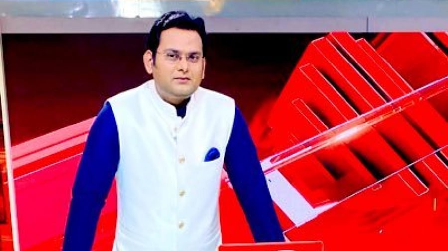 On July 2, a day after the video was aired, Ranjan had apologised for mistakenly playing Gandhi's statement out of context by linking it with the Udaipur murder case. Credit: Twitter/ @irohitr