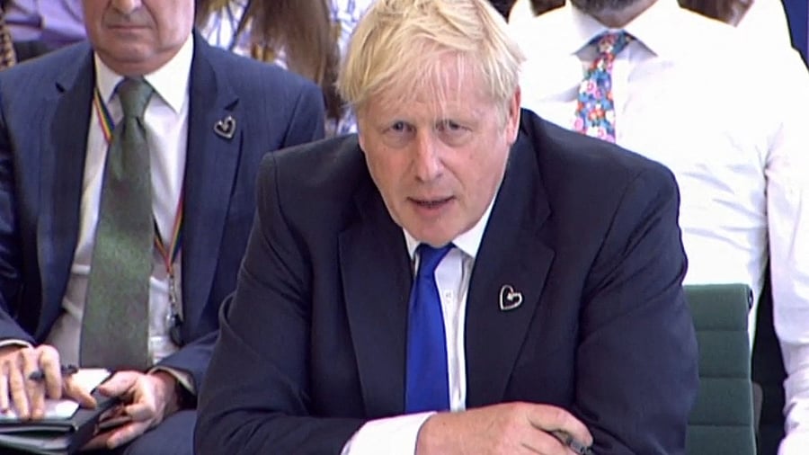 Britain's Prime Minister Boris Johnson. Credit: AFP Photo