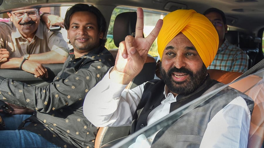 Punjab Chief Minister Bhagwant Mann. Credit: PTI Photo