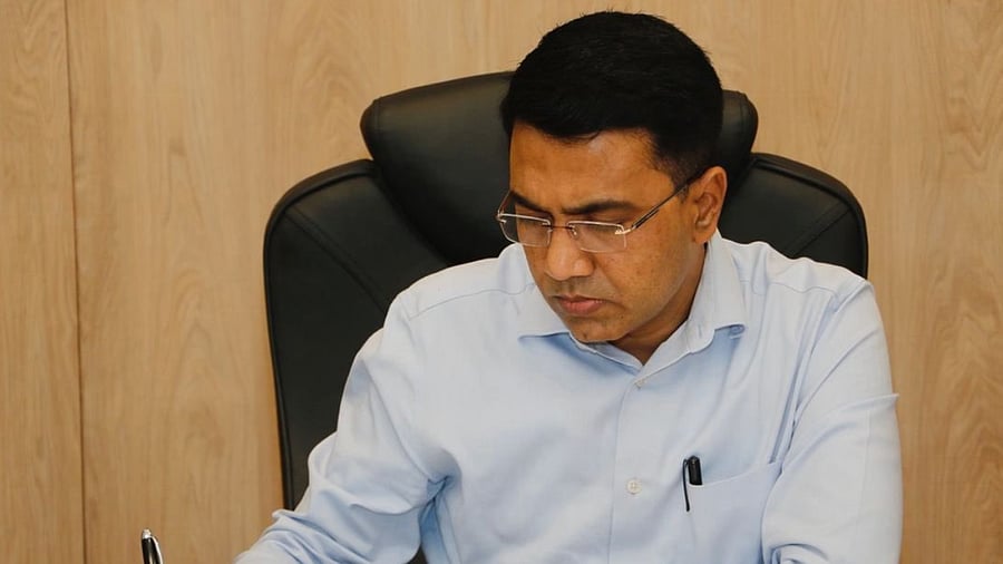 Chief Minister Pramod Sawant said the state machinery will be busy preparing for the panchayat elections. Credit: IANS Photo