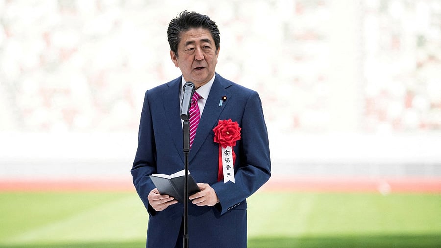 Former Japan prime minister Shinzo Abe. Credit: Reuters Photo