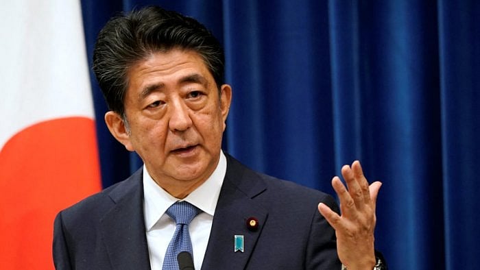 Japan's former PM Shinzo Abe. Credit: Reuters Photo
