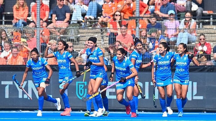 India Women Hockey team. Credit: IANS Photo