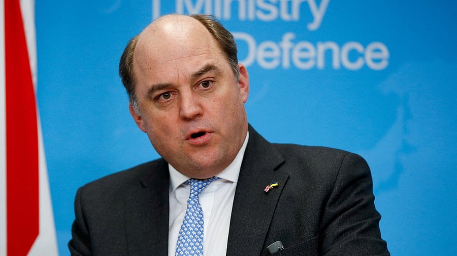 British Defence Secretary Ben Wallace. Credit: Reuters Photo