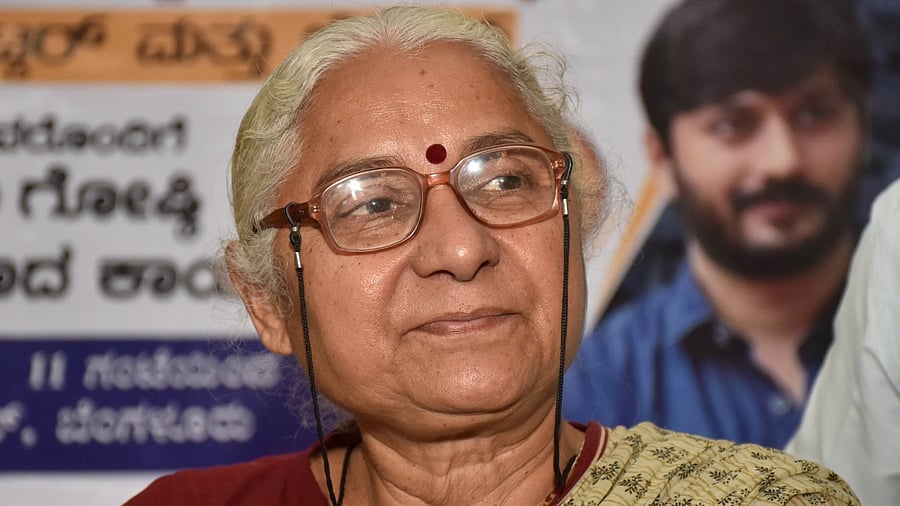 Social activist Medha Patkar. Credit: DH Photo