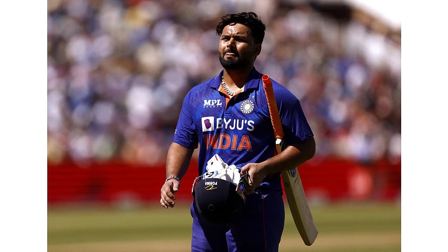 India's Rishabh Pant. Credit: Reuters Photo