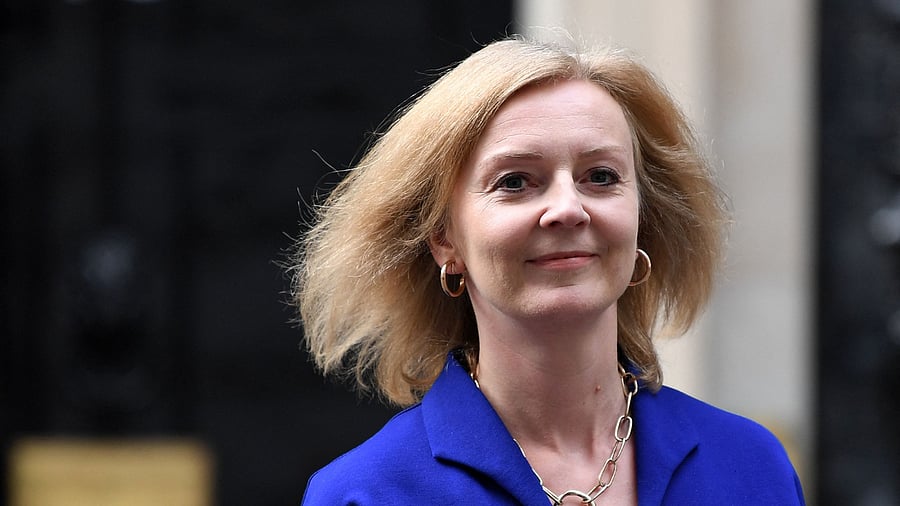 Britain's Foreign Secretary Liz Truss. Credit: AFP Photo