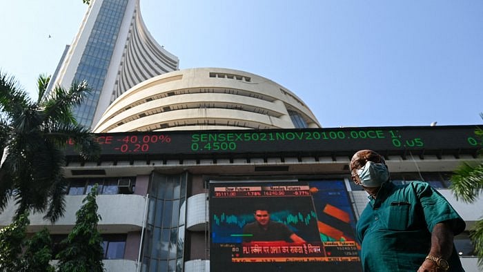 The Bombay Stock Exchange. Credit: AFP File Photo